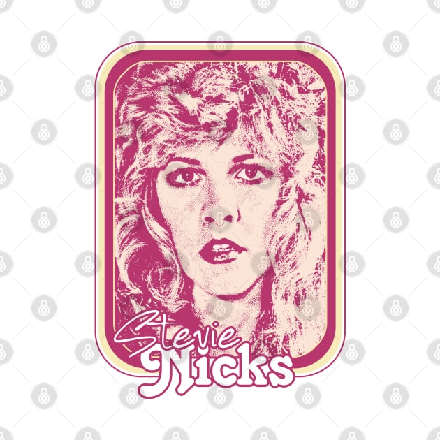 Stevie Nicks // Retro 70s Style Fan Design by DankFutura