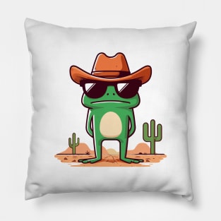 Frog Desert Pillow