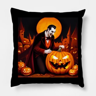 Dracula Hallowen Pillow