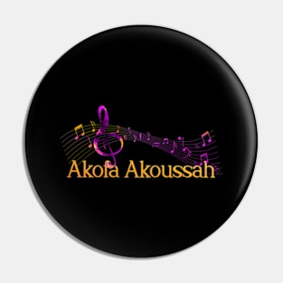 Akofa Akoussah Afro Punk Pin