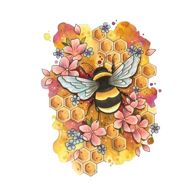 Honeybee by Qwerty