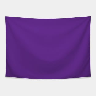 Dark Violet Purple Solid Color Tapestry