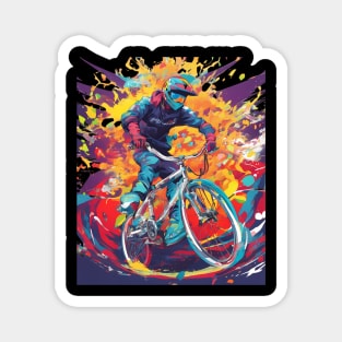 Cycling Biking Magnet