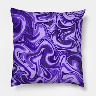 Purple marble abstract Pillow