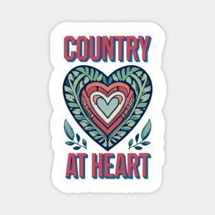 Country at Heart Farm Life Yeehaw - Homestead Fashions Funny Magnet