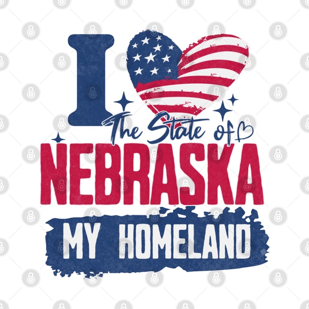 Nebraska my homeland by HB Shirts