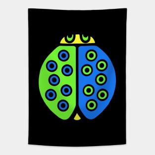 Psychedelic Ladybug Tapestry