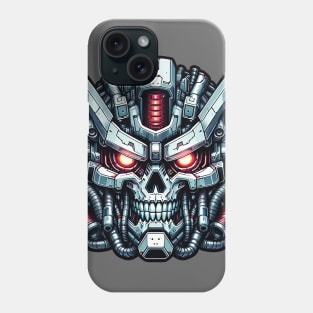 Biomech Skull S01 D68 Phone Case