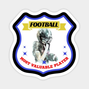 most valuable player football Magnet