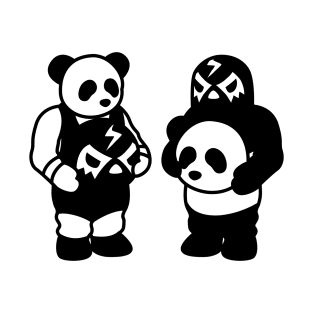 Lucha Panda#3 T-Shirt