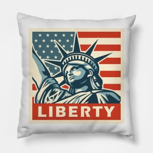 Statue Of Liberty Pillow