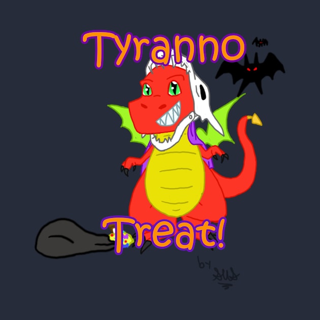 Tyranno-Treat! by AMadCupofTee