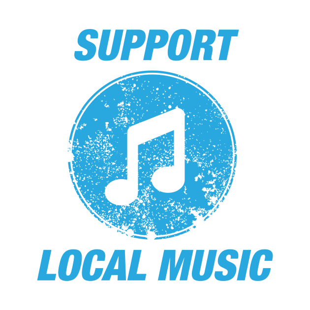 Support Local Music by Arch City Tees