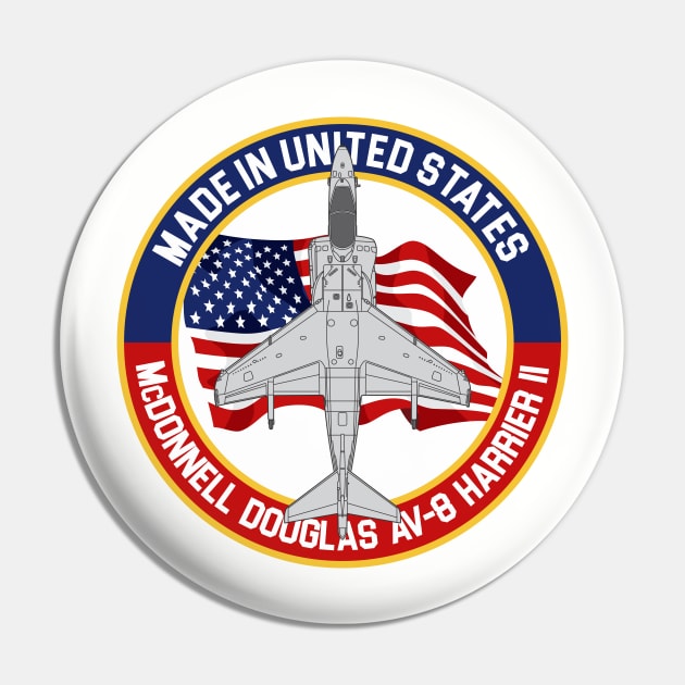 McDonnell Douglas AV-8B Harrier II Pin by MBK