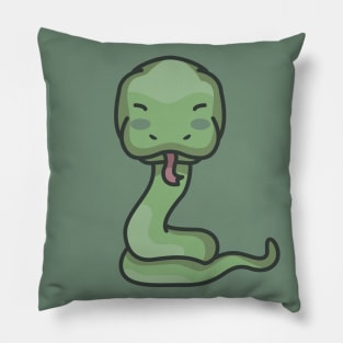 Cute Snake Cartoon Pillow