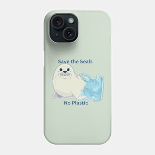 Save the Seals No plastic Phone Case