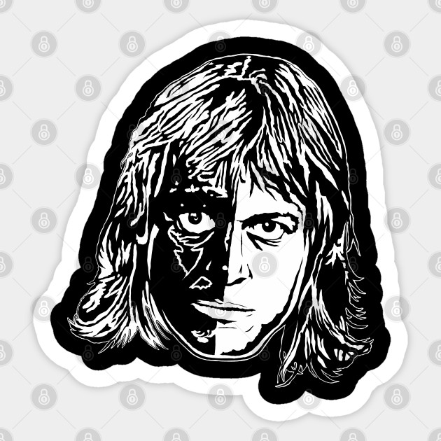 Roddy Piper Blackface - Rowdy Roddy Piper - Sticker