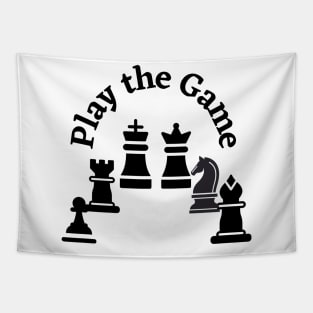 Play the Chess Game Tapestry