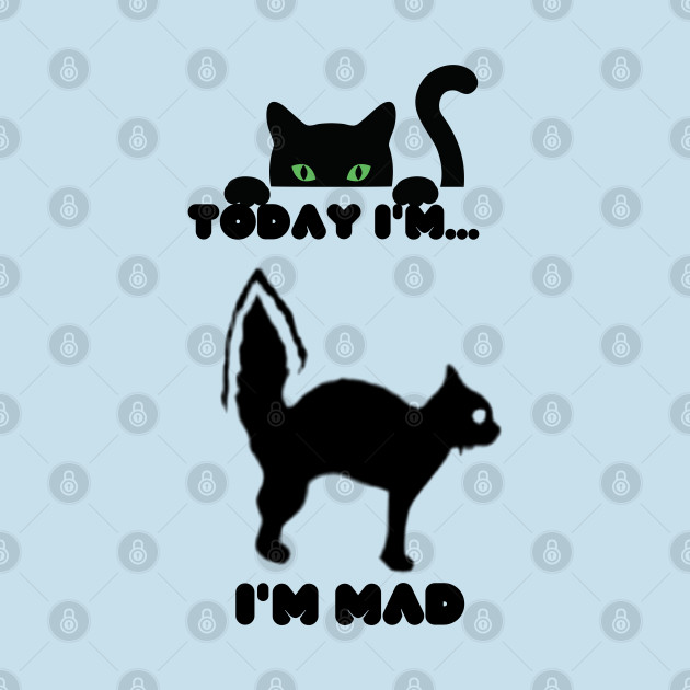 Cat feel mad by ShopColDigital