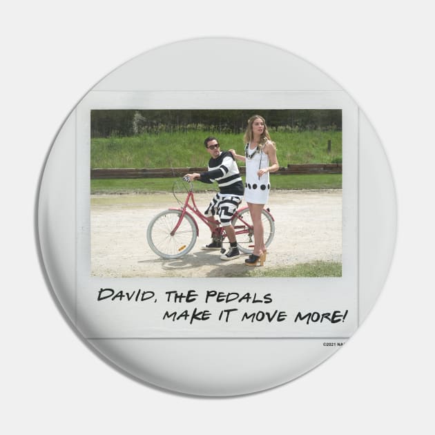 Schitt's Creek Instant Photo: Alexis David - David, the Pedals Make it Move More Pin by Schitt's Creek