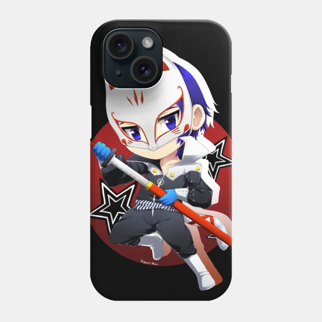 Persona 5: Chibi Fox Phone Case by KoyukiMori