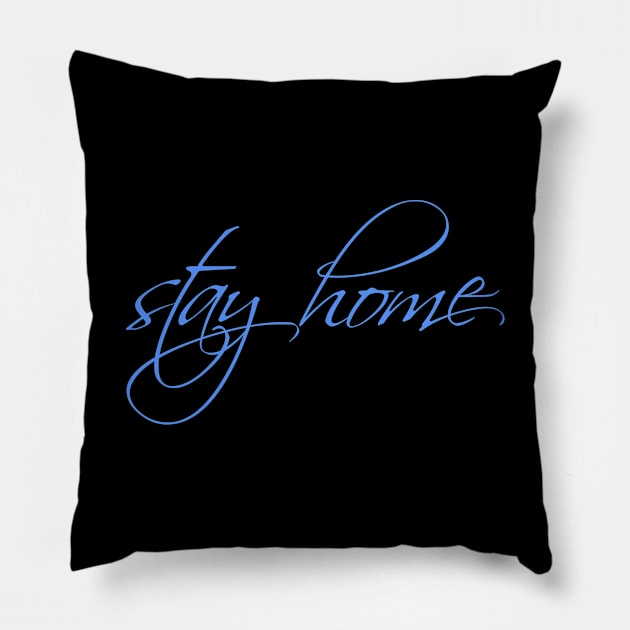 stay home Pillow by sarahnash