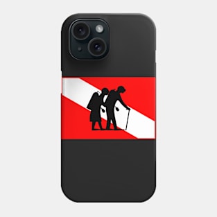 Diving is for life Phone Case