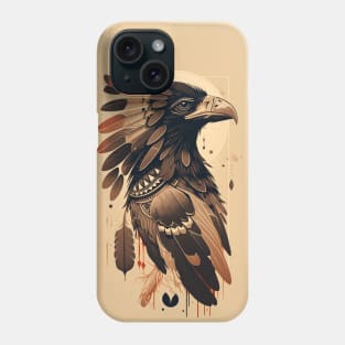 Native American Crow Phone Case