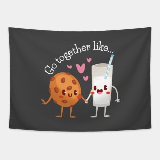 Go together like... Milk and Cookies Tapestry