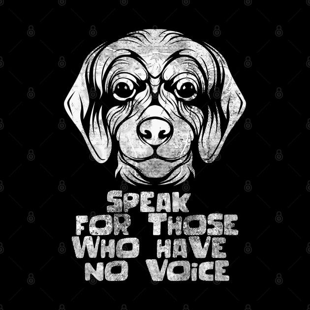 Animal Rights / Vegan Quote : Dog Face by EddieBalevo