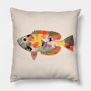 Colorful fish Pillow