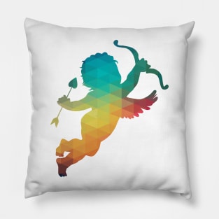 Rainbow Cupid Pillow
