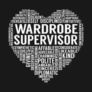 Wardrobe Supervisor Heart T-Shirt