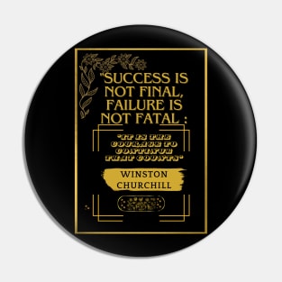 Motivational quote Pin