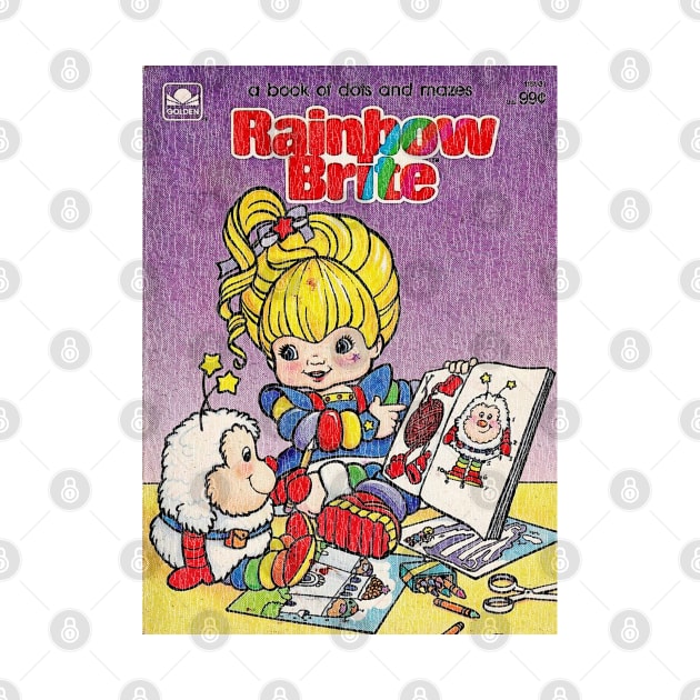 80s Rainbow Brite Studying by Tangan Pengharapan