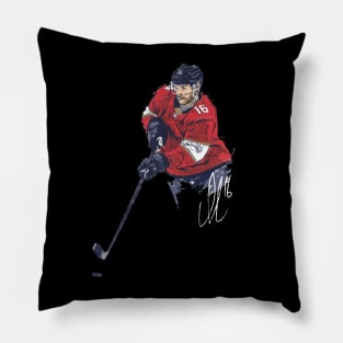 Aleksander Barkov Florida Illustration Pillow