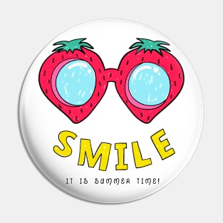 Strawberry Smile Pin