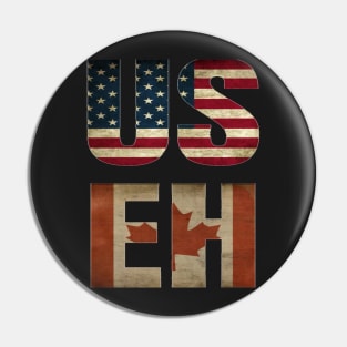 USA Canada Allies Pin