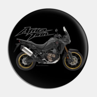 Honda Africa Twin 19 black, sl Pin