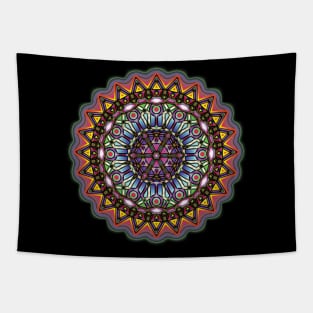 Mandala psychedelic T-Shirt 6 Tapestry