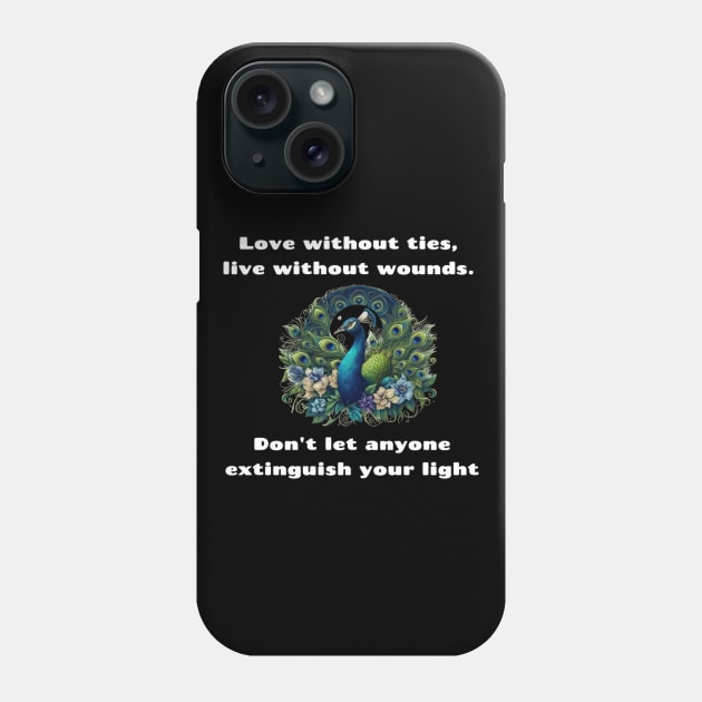 "Abraza la Libertad Emocional: Mensajes de Empoderamiento para Superar Rupturas con Estilo" 💖 Phone Case by Bruja Maldita