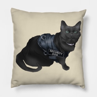 Security Cat Pillow