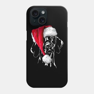 Funny Vizsla Santa Christmas dog mom Phone Case