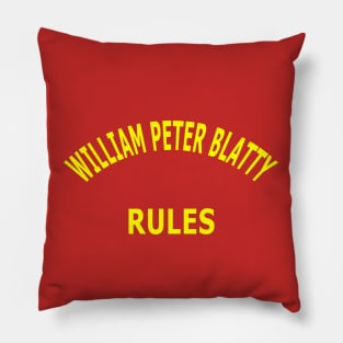 William Peter Blatty Pillow