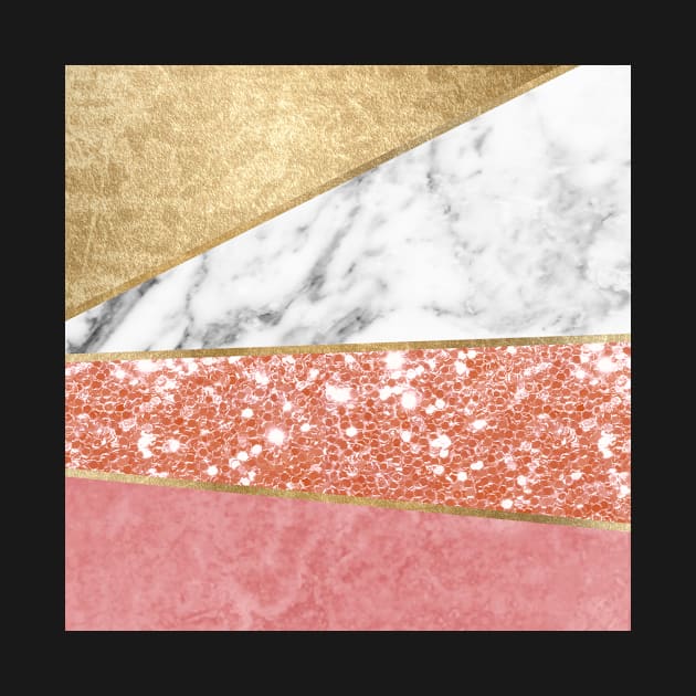 Spliced classic gold marble - summer by marbleco