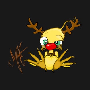 Grumpy Chicken Rudolph T-Shirt