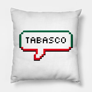 Tabasco Mexico Bubble Pillow