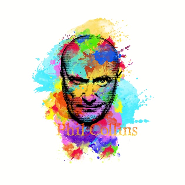 Phil collins fan design by Indonexia