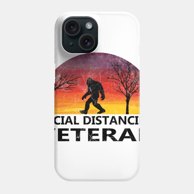 social distancing veteran Phone Case by Danksthetic