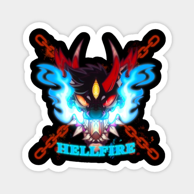 Hellfire Magnet by Shushii